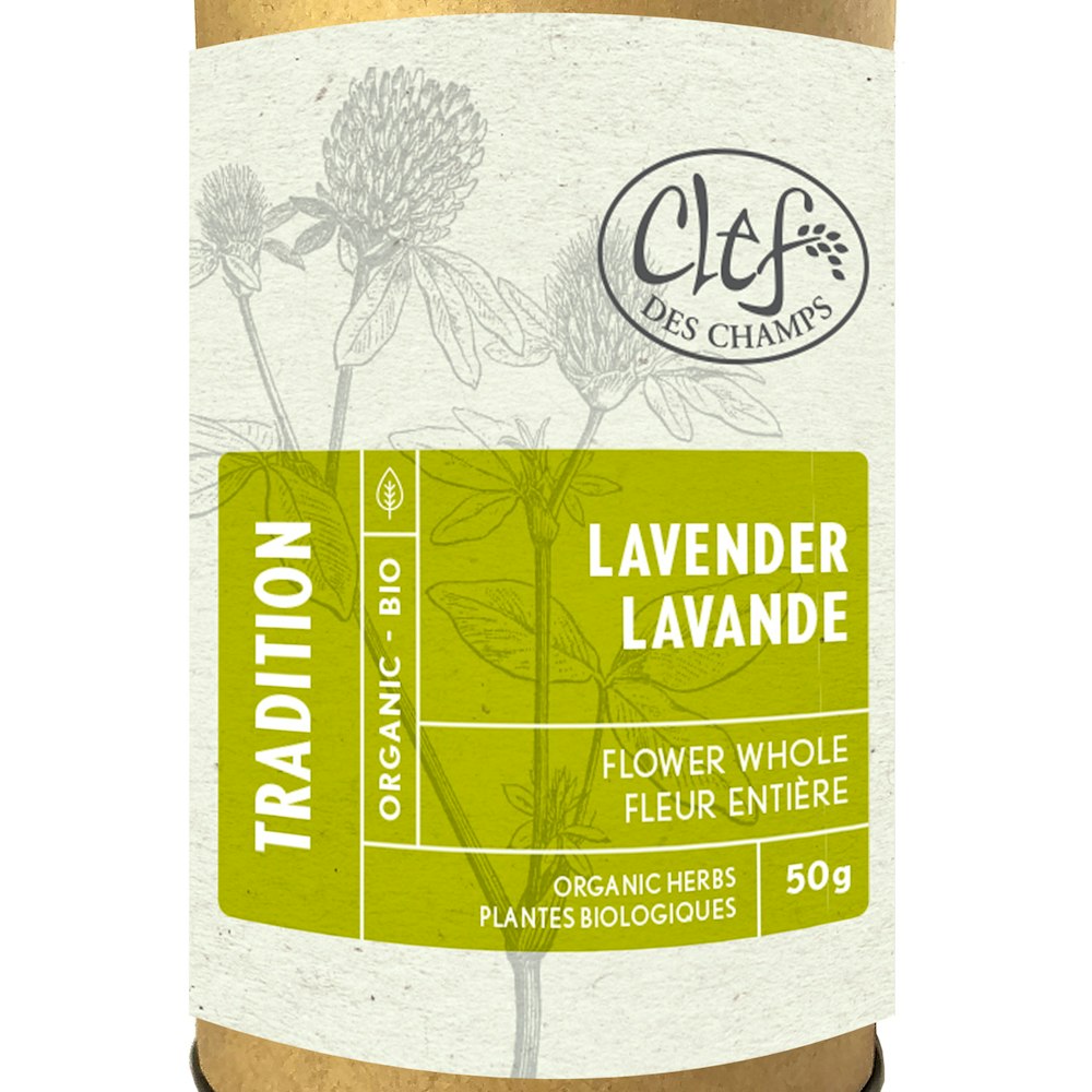 Clef Des Champs - LAVENDER flower organic 500 GR