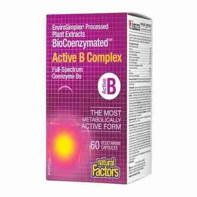 Natural Factors   BioCoenzymated Active B Complex   60vcaps