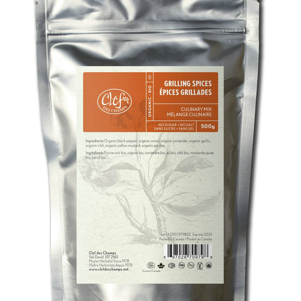 Bulk GRILLING SPICES organic 500 GR