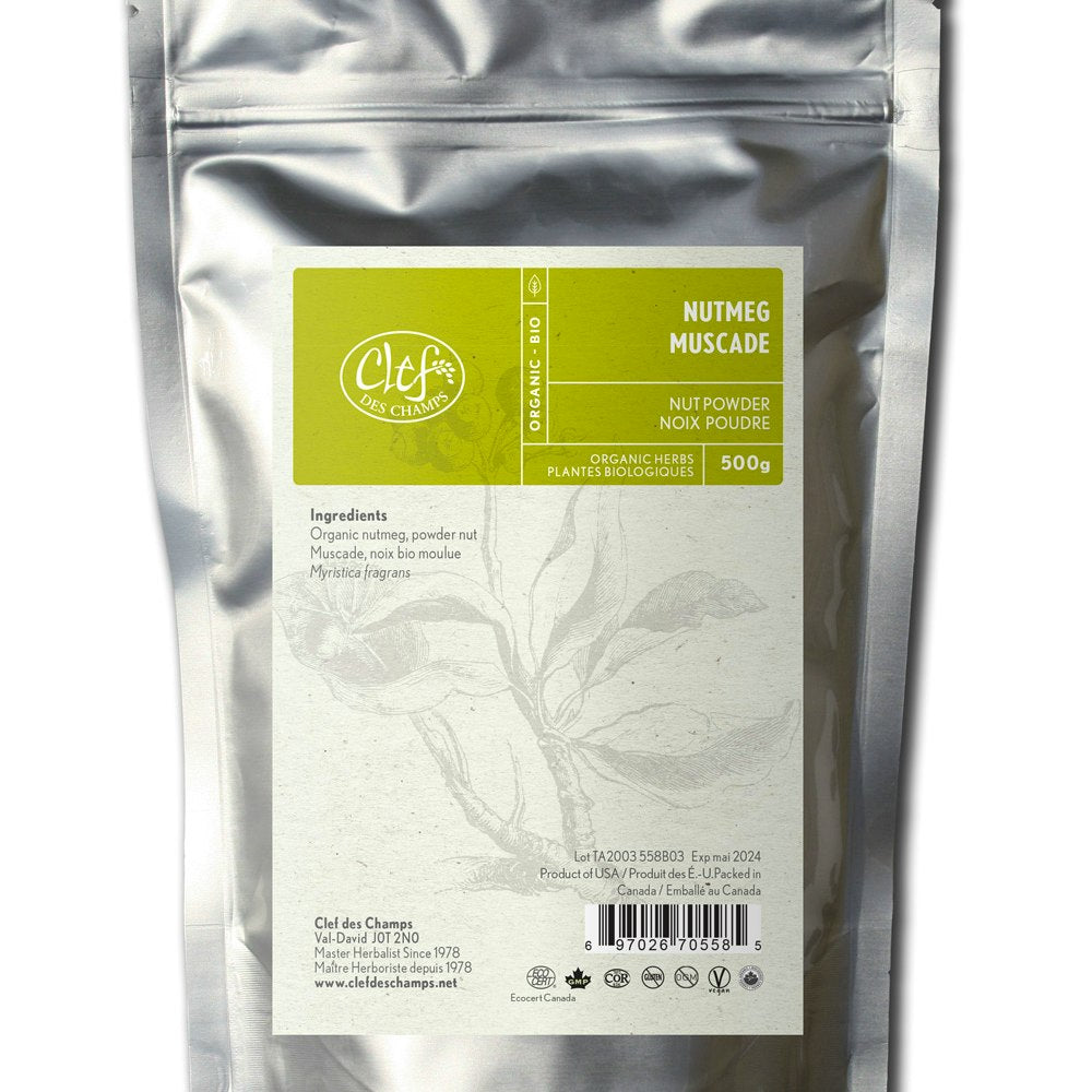 Clef Des Champs - NUTMEG powder organic 500 GR