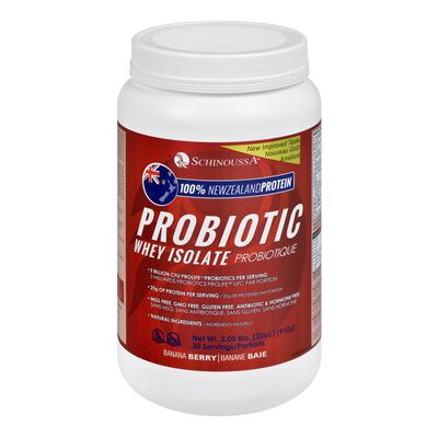 Schinoussa - NZ PROBIOTIC WHEY ISO BANANA BERRY