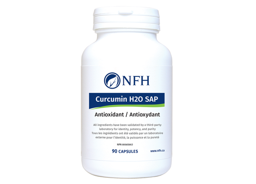 Nutritional Fundamentals for Health Curcumin H2O SAP (500 mg turmeric extract/capsule) 90 capsules