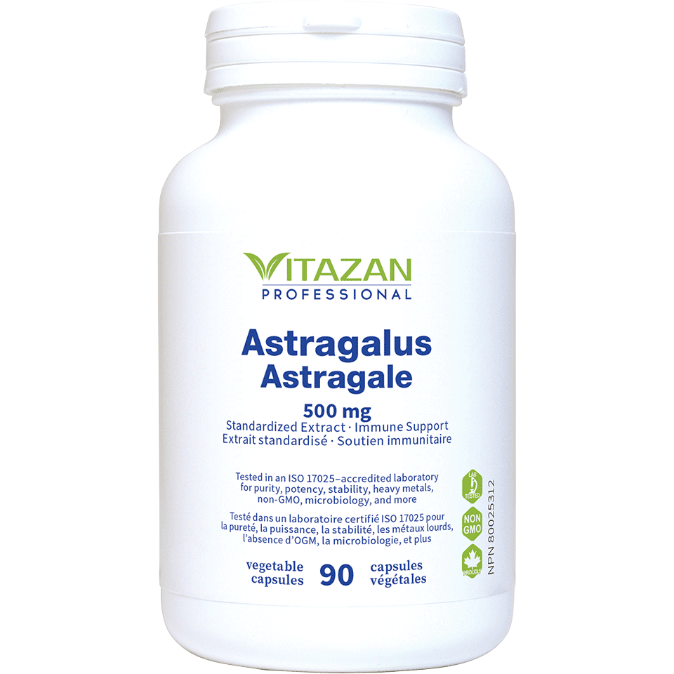Vitazan Astragalus (500 mg · Standardized Extract · Immune Strength) 90 capsules