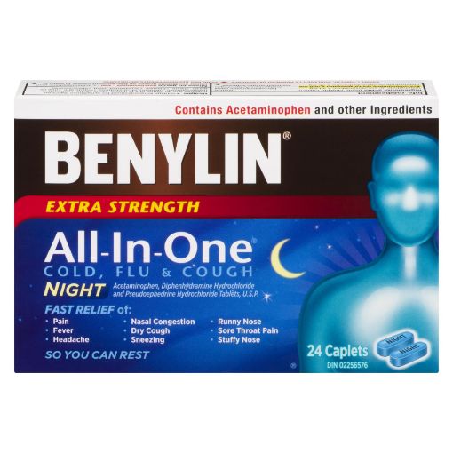 BENYLIN ES ALL IN ONE NIGHT 24 CAPLET