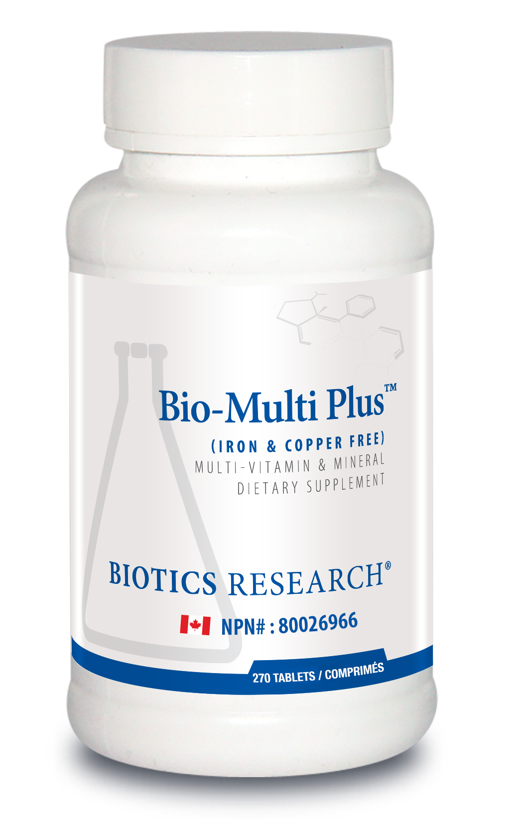 Biotics - Bio-Multi-Plus (Iron/Copper Free) - 270T