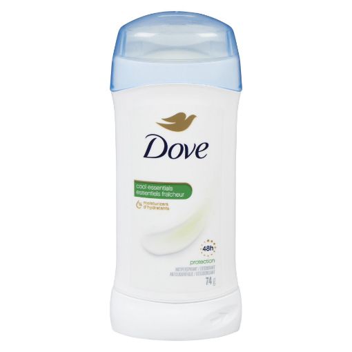 DOVE AP INV STK ESSENTIAL FRESH 74G