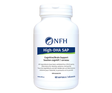 Nutritional Fundamentals for Health High-DHA SAP (600 mg DHA, 120 mg EPA/softgel) 60 softgels