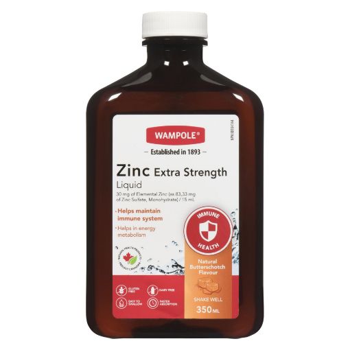 ZINC XST 30MG LIQ 350ML WAMPOLE LIQUID