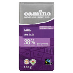 CAMINO Org Milk (38% Cocoa) 100g*12