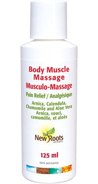 NEW ROOTS Body Muscle Massage Pain Relief 125 ml