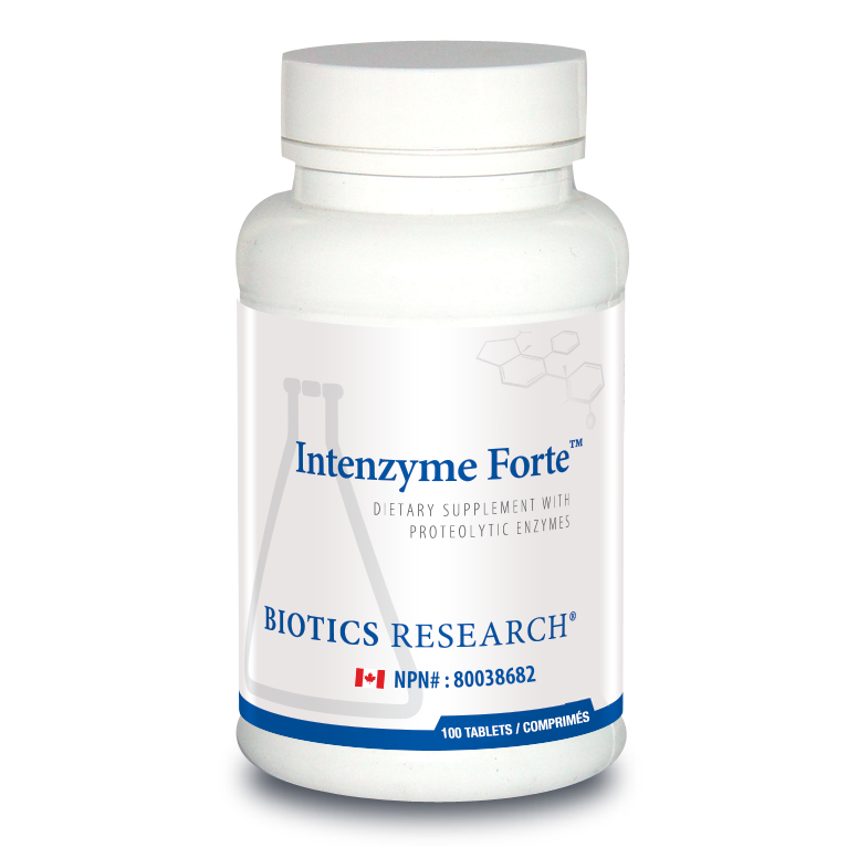 Biotics Research - Intenzyme Forte - 100 tabs