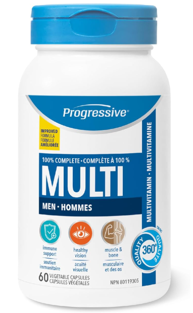 Progressive Multi Adult Men 60caps