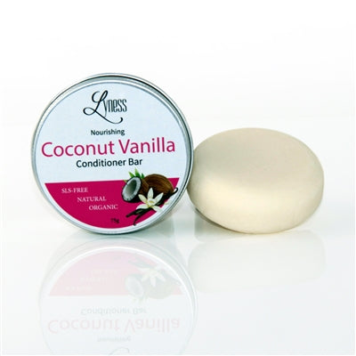LYNESS BEAUTY_Coconut Vanilla Conditioner Bar, 75g