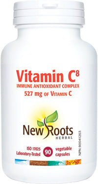 NEW ROOTS Vitamin C⁸ Immune Antioxidant Complex · 90 capsules