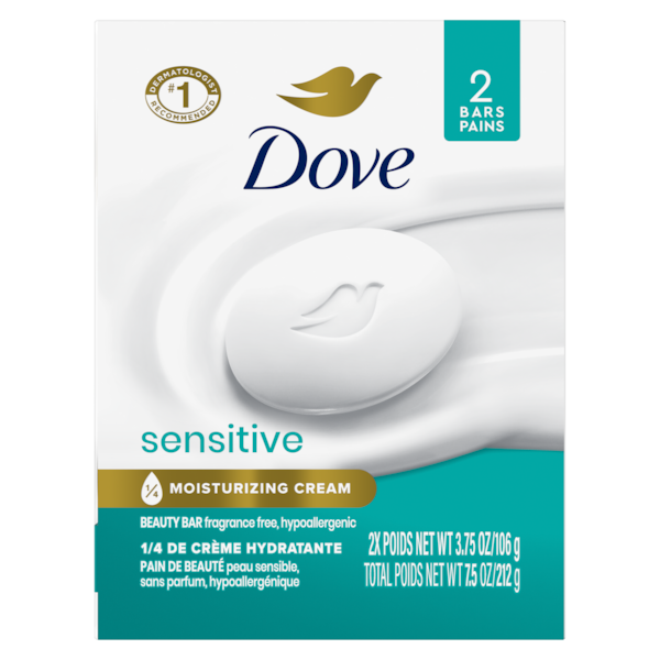 DOVE BAR SENSITIVE SKIN 2X106G