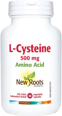 NEW ROOTS L-Cysteine 500 mg 50 capsules