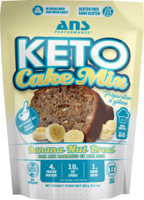 ANS Performance   KETO CAKE MIX Banana Nut Bread 261g