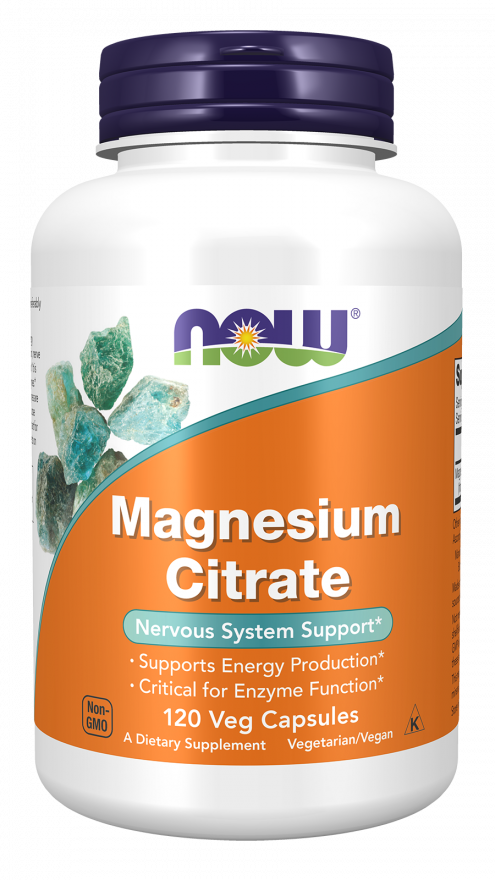 NOW Magnesium Citrate 133mg 120vcap