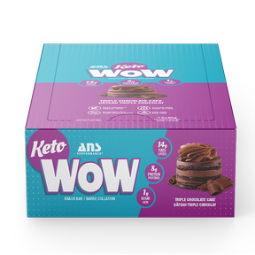 ANS Performance-KetoWOW Bar Triple Chocolate 12x40g