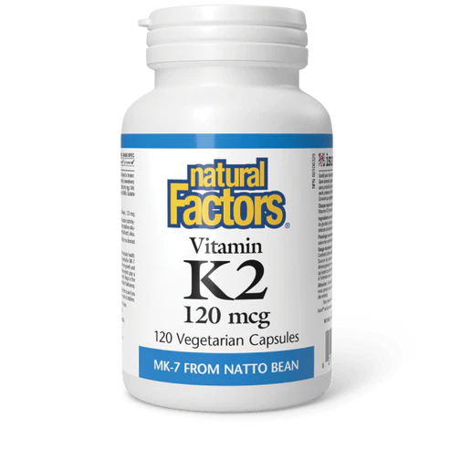 Natural Factors   Vitamin K2 120 mcg   120 vcapsvcaps