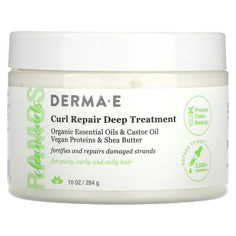 DERMA E    Hair Care    DERMA E    Hair Care    Ramos Curl Repair Deep Treat 284g