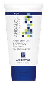 Andalou Naturals Argan Stem Cell Age Defying Shampoo 6 x 50ml