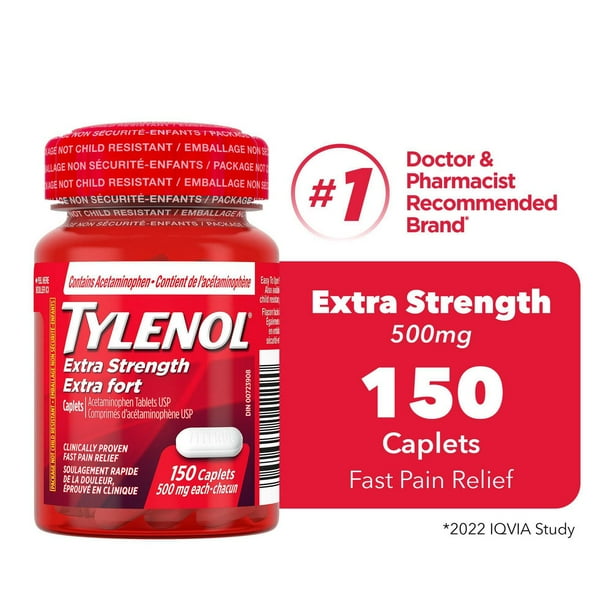 TYLENOL XST EASY TO OPEN CPLT 150 TABLET