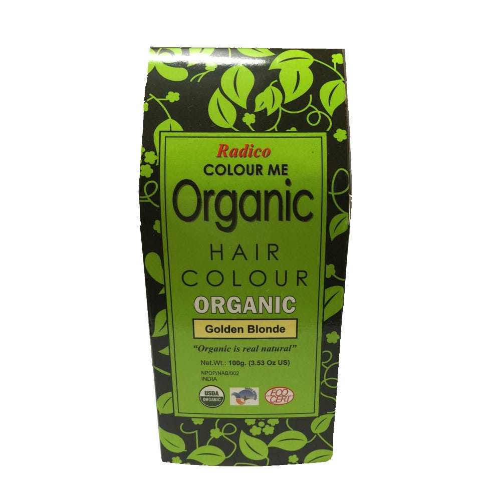 Radico_Radico Org. Hair Colour Powder - Golden Blonde_100g