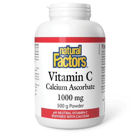 Natural Factors   Vitamin C 1000 mg Calcium Ascorbate   500 g pwdpwd