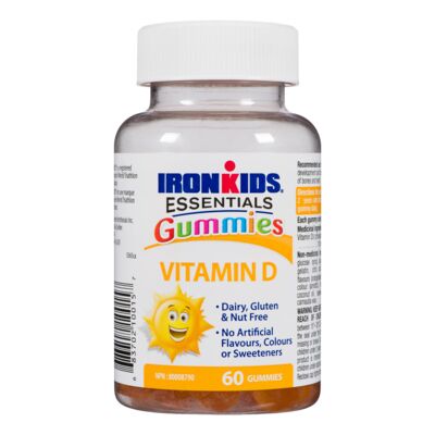 Bucked Up   Ironkids Gummies, Vitamin D, 60ct