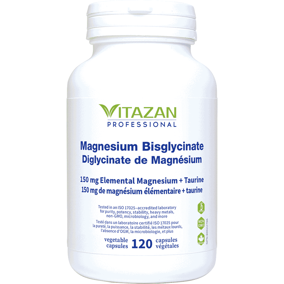 Vitazan Magnesium Bisglycinate 150mg 120 capsules