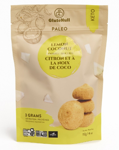 GLUTENULL Keto Lemon Coconut (small),112g