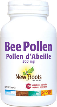 NEW ROOTS Bee Pollen 500 mg 100 capsules