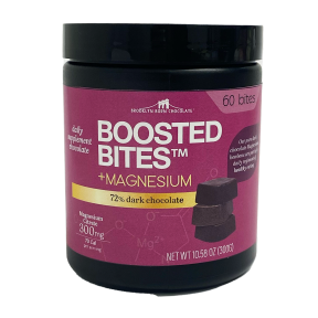 BROOKLYN BORN CHOCOLATE    Chocolate Boosted Bites    BROOKLYN BORN CHOCOLATE    Chocolate Boosted Bites    72% Dark Chocolate w/Magnesium300g