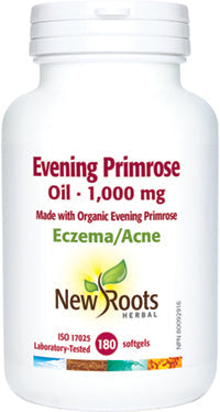 NEW ROOTS Evening Primrose Oil · 1,000 mg 180 softgels