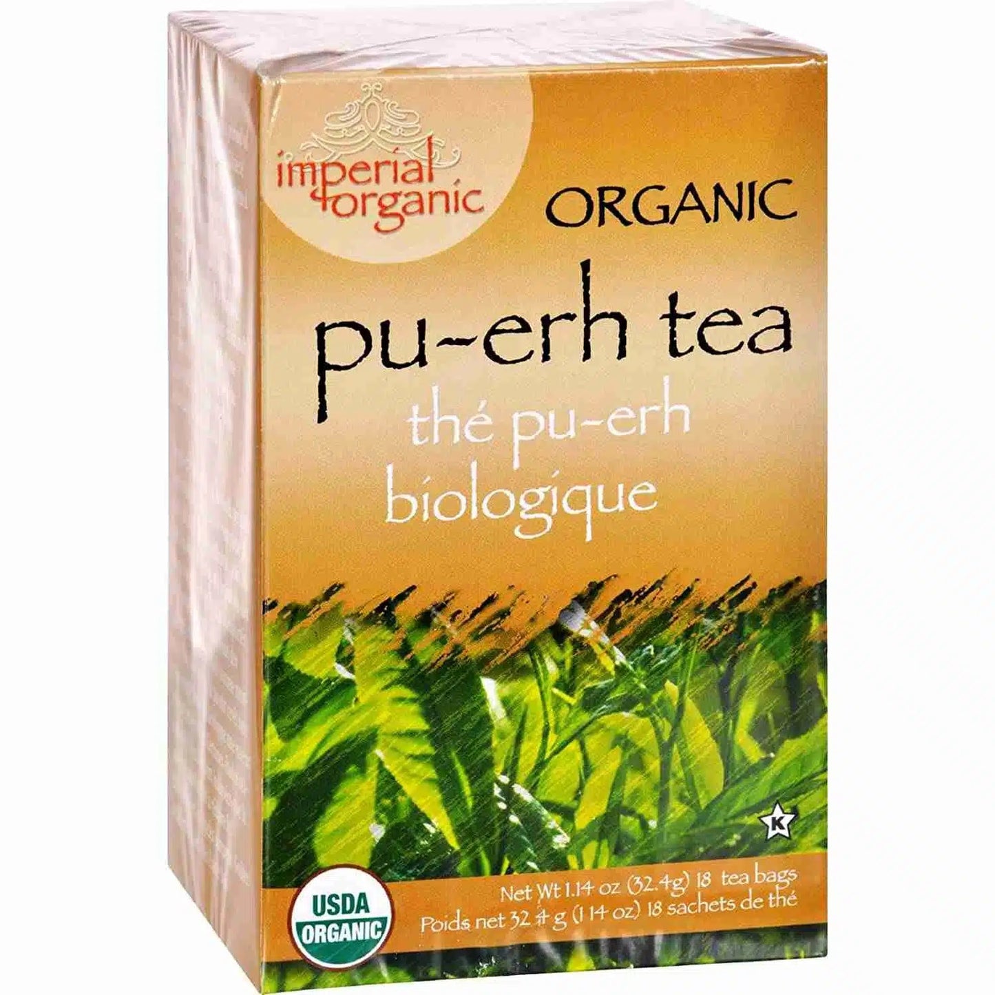 UNCLE LEE'S TEAS Org Pu-erh 18bg
