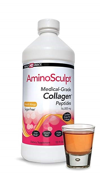 HEALTH DIRECT COLLAGEN *   AminoSculpt Mango, 443ml