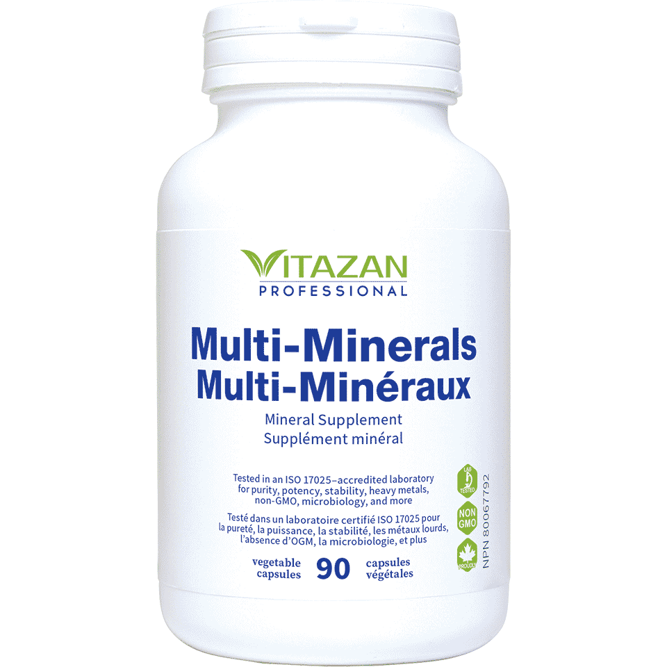 Vitazan Multi-Minerals (Mineral Supplement) 90 capsules