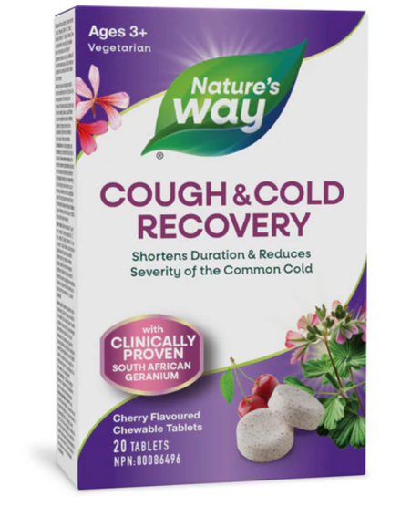 Nature's Way - Umcka Coldcare Chewable Cherry - 20 Chewtab