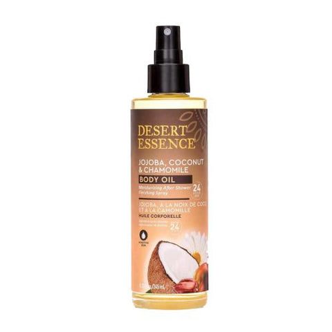 Desert Essence Jojoba Coco & Cham Body Oil Spray 245ml