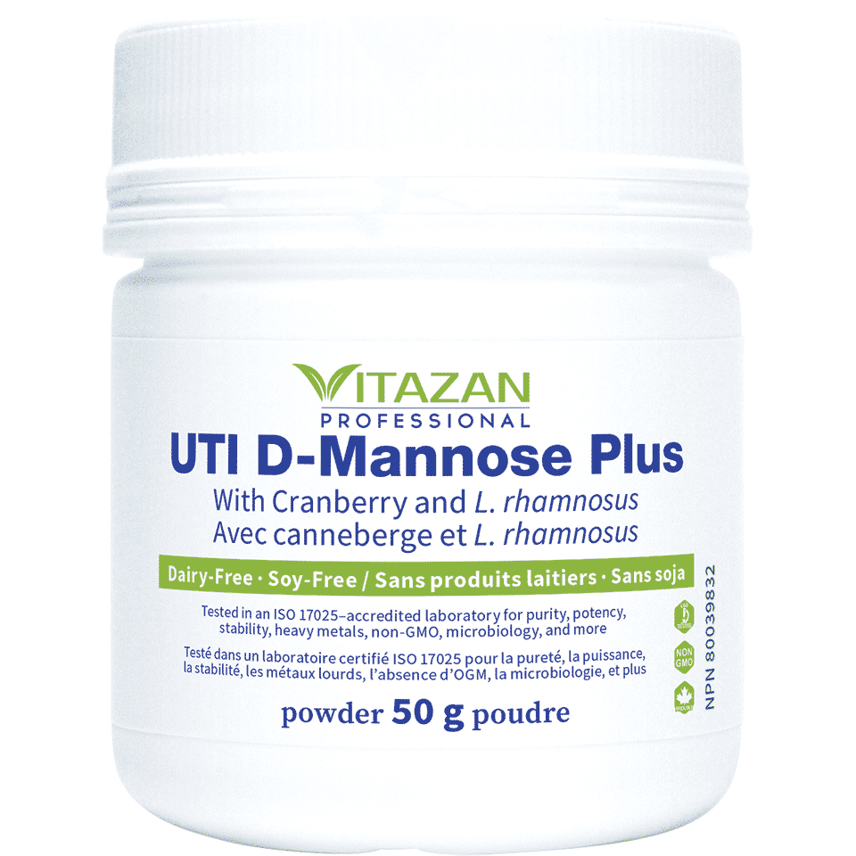 Vitazan UTI D-Mannose Plus (With Cranberry and L. rhamnosus) 50 g