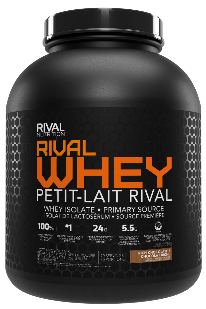 RIVALUS RIVALWHEY CHOCOLATE 5lbs
