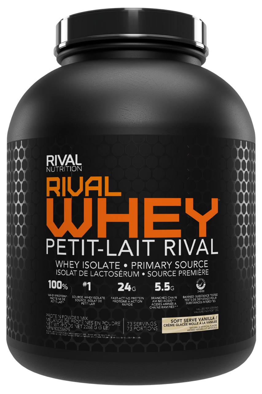 RIVALUS RIVALWHEY SOFT SERVE VANILLA 5lbs