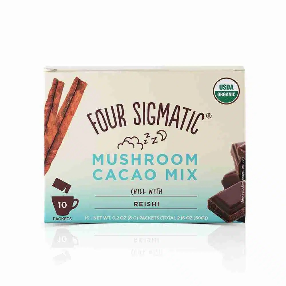 FOUR SIGMATIC Mushroom Cacao Mix -CHILL with Reishi 10 x 6 g sachets