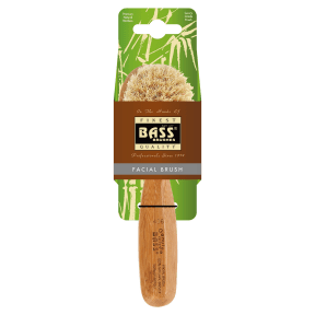 Bass Brushes Facial Cleansing Brush, Boar Bristl 1ea