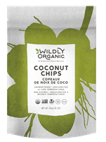 WILDLY ORGANIC   Coct Dehydr Unswt Chips,454g