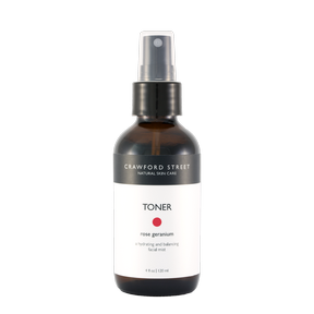 Crawford Street Skin Care   Toner -Rose Geranium 120ml