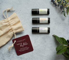 Crawford Street Skin Care   Under The Misletoe Lip Balm Trio 3pk