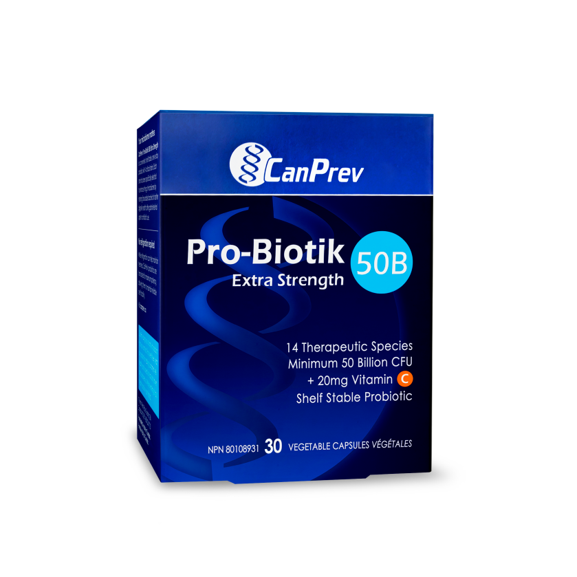 CanPrev Pro-Biotik 50B Extra Strength 30 v-caps