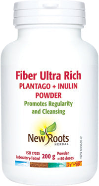 New Roots - Fiber Ultra Rich Plantago + Inulin - 200g